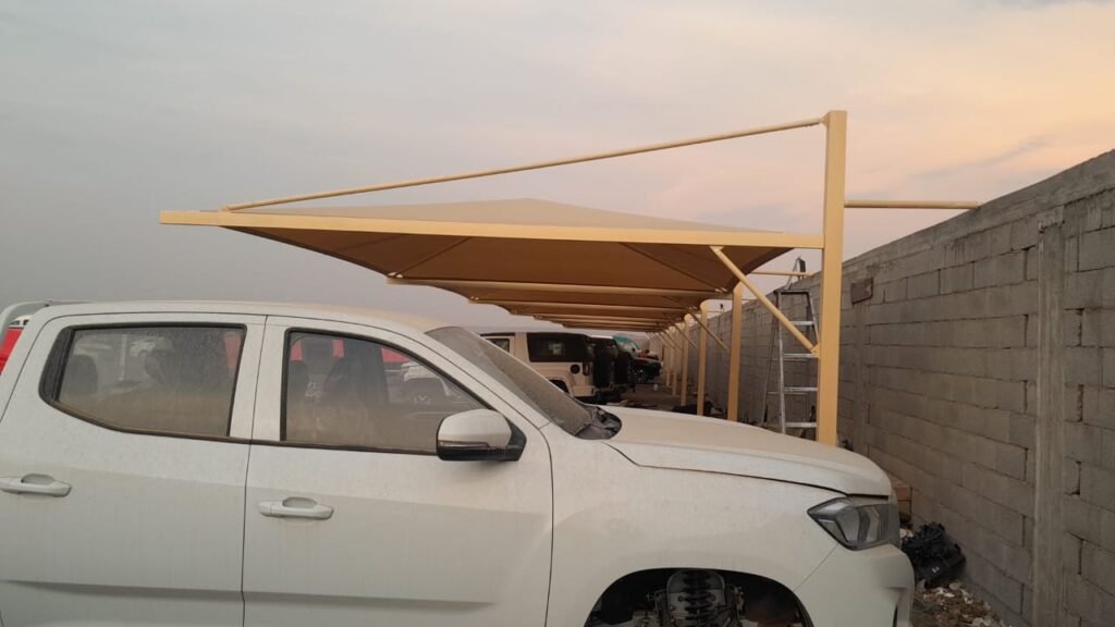 مظلات سيارات مكة